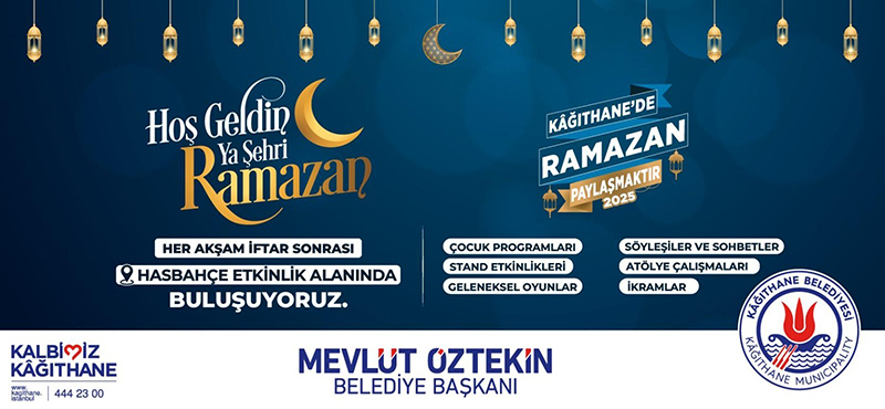 Kağıthane'de Ramazan Paylaşmaktır