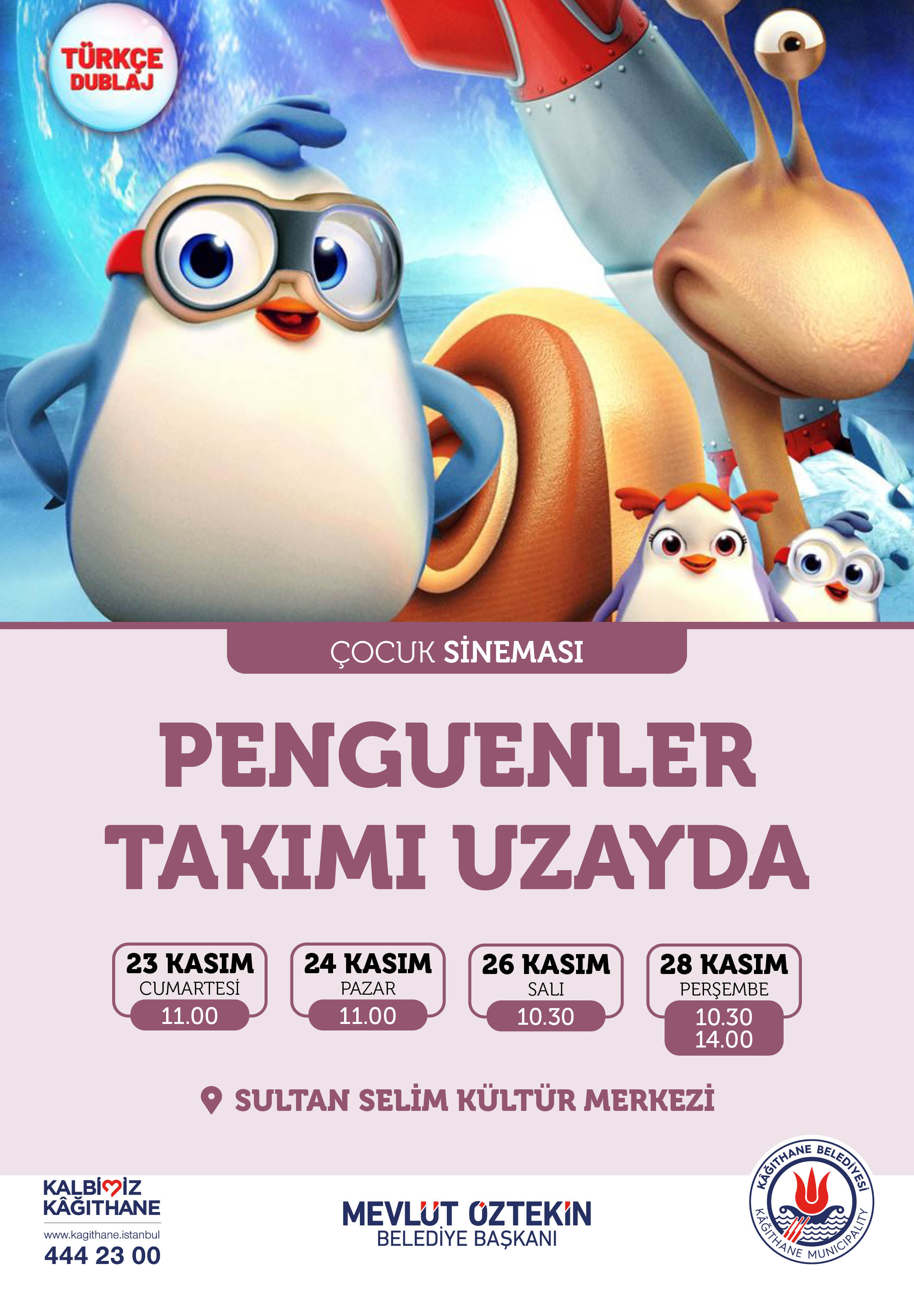 PENGUENLER TAKIMI UZAYDA