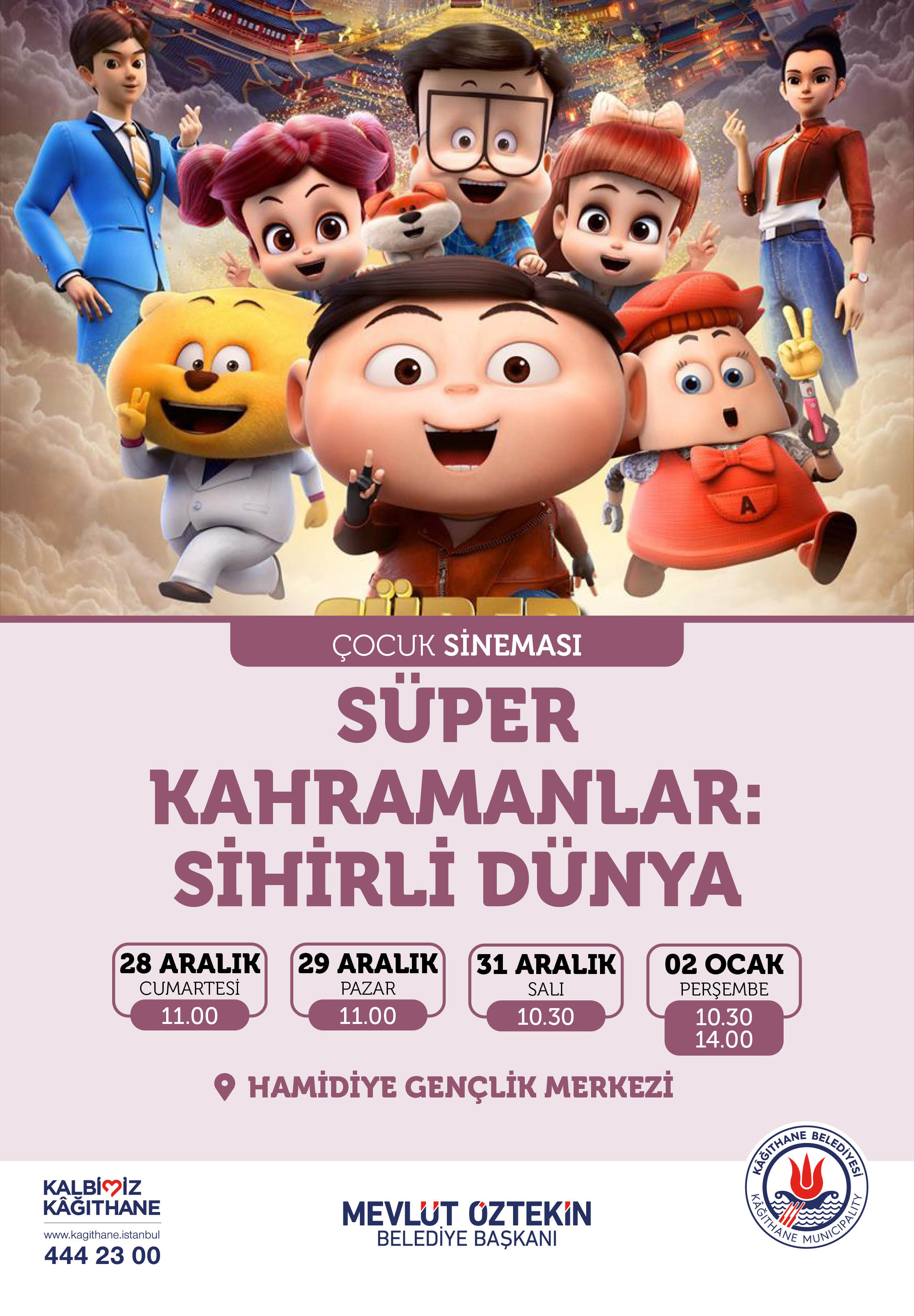 SÜPER  KAHRAMANLAR:  SİHİRLİ DÜNYA